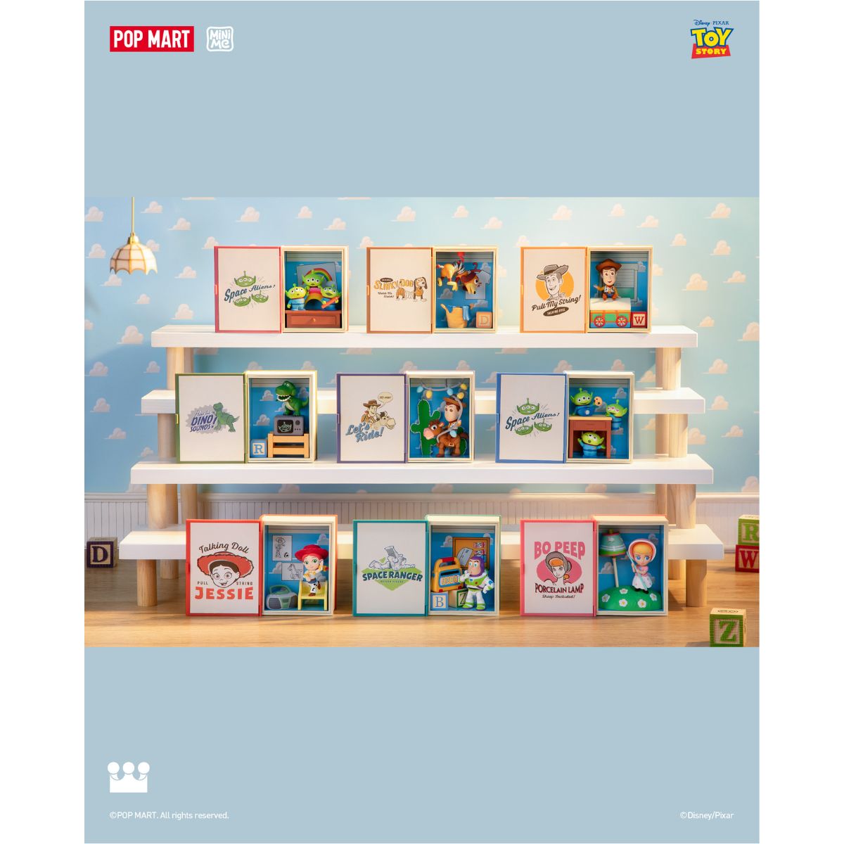 Mô Hình Đồ Chơi POP MART Toy Story: Andy's Room 6941848261960