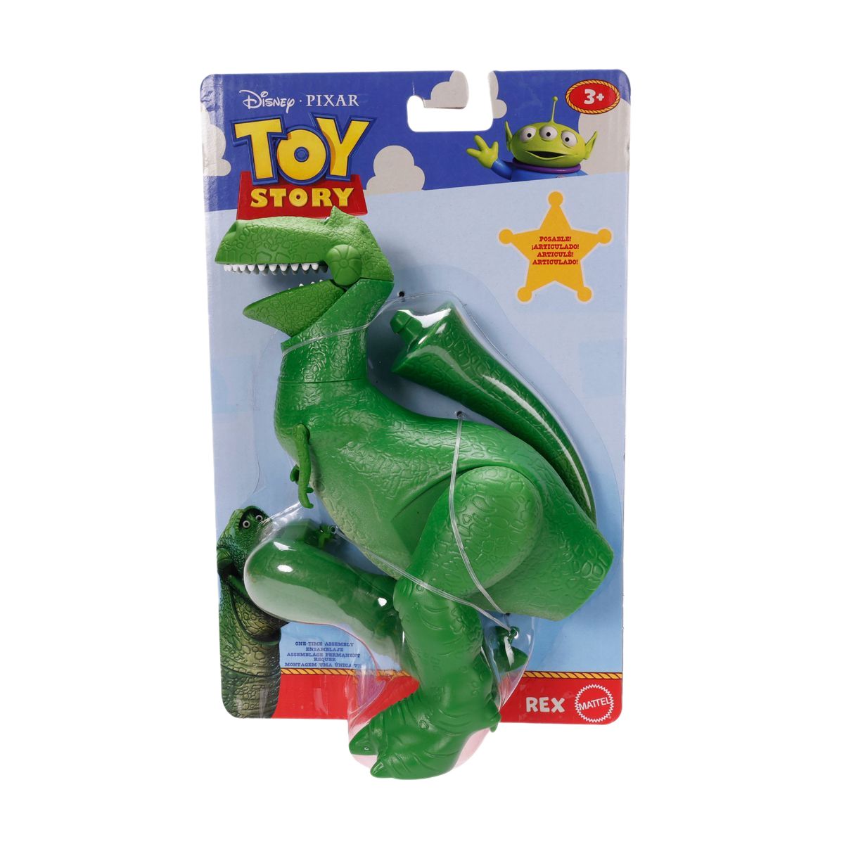 Đồ Chơi Mô Hình TS5 - Khủng Long Rex 7 Inch TOY STORY JKV17/JKV13