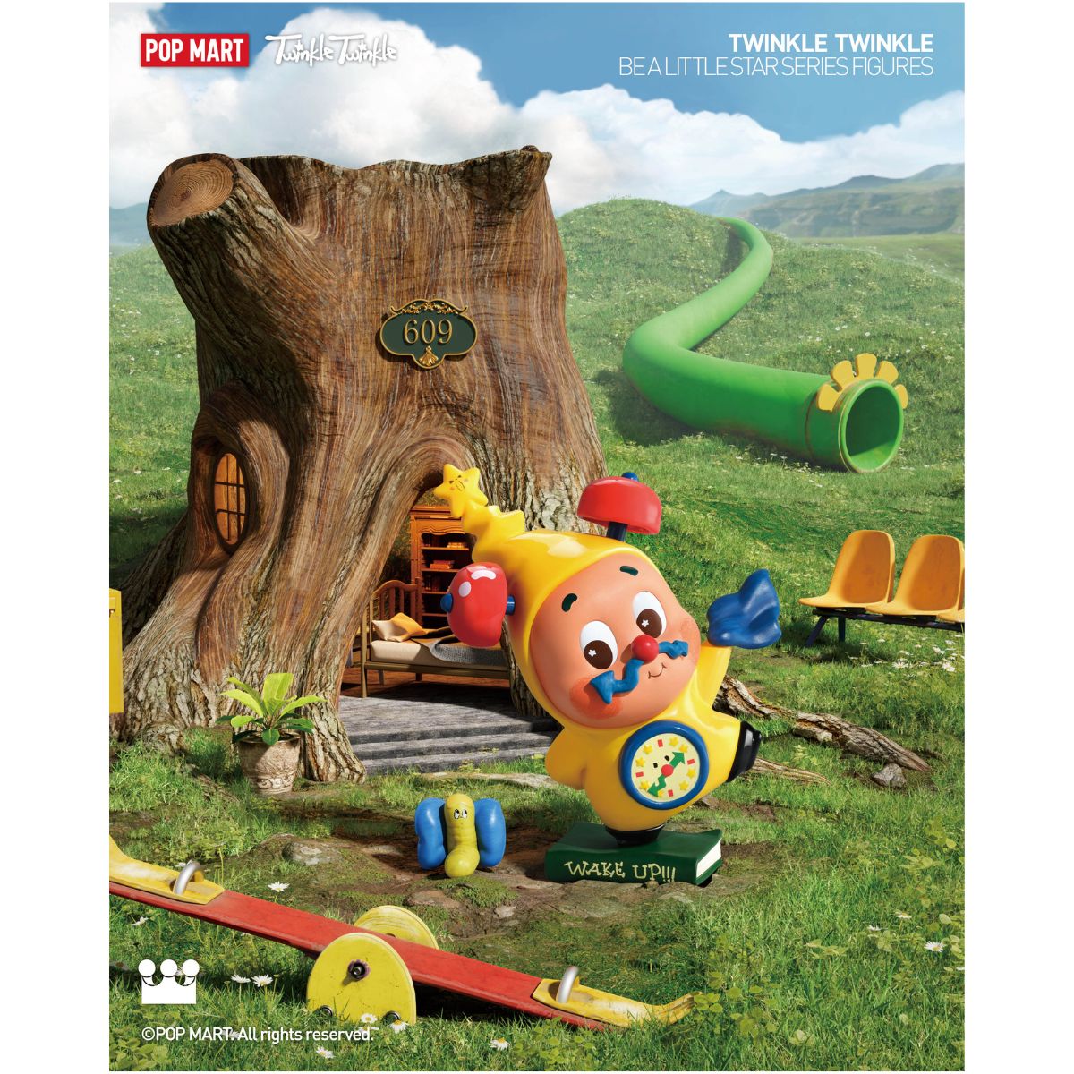 Mô Hình Twinkle Twinkle Be A Little Star Series Figures POP MART 6931571079093
