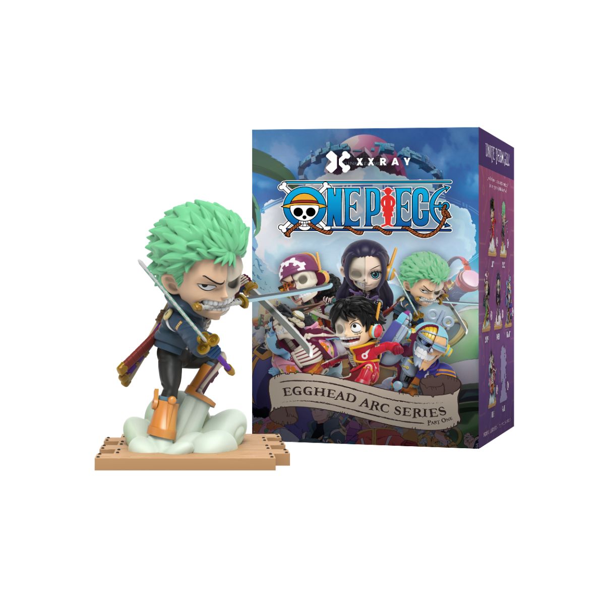 Đồ Chơi Mô Hình XXRAY: One Piece Egghead Arc Series Part 1 MIGHTY JAXX BB24OPJF00201