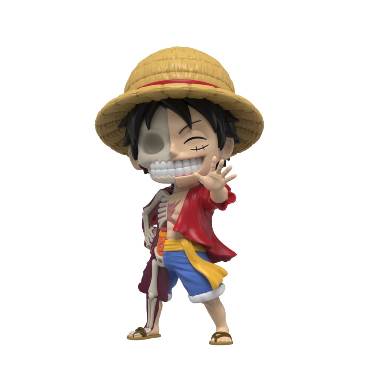 Đồ Chơi Mô Hình XXRAY: One Piece Luffy Wanted Series MIGHTY JAXX WB24OPJF00301