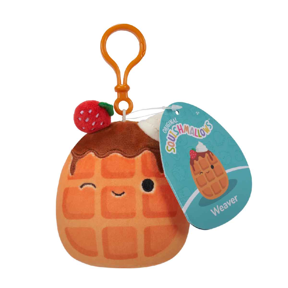 Móc Khoá 3.5 Inch Weaver - Waffle SQUISHMALLOWS SQCP00219
