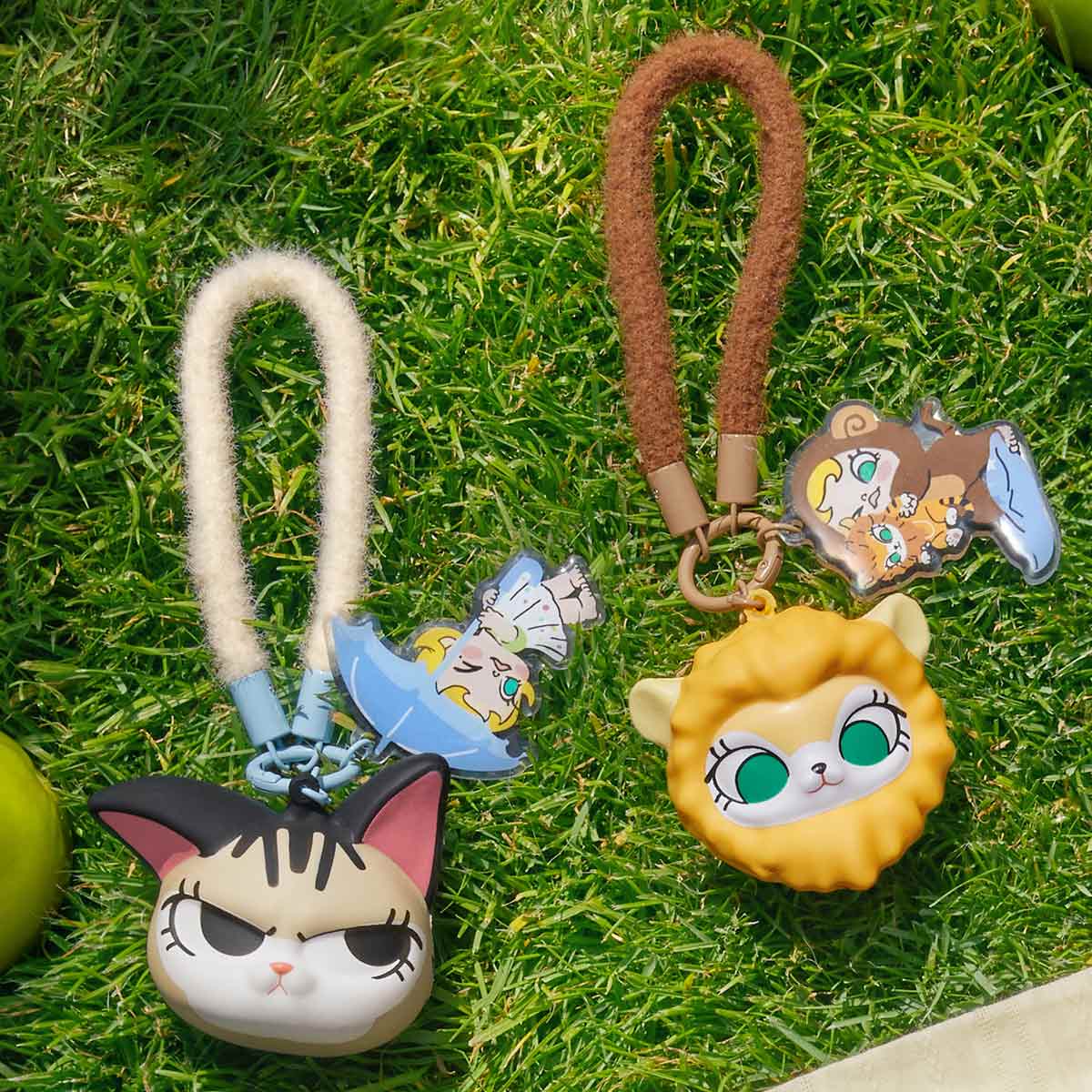 Móc Khóa Baby Molly & Baby Tabby Series-Squishy Charm POP MART 6931571099732
