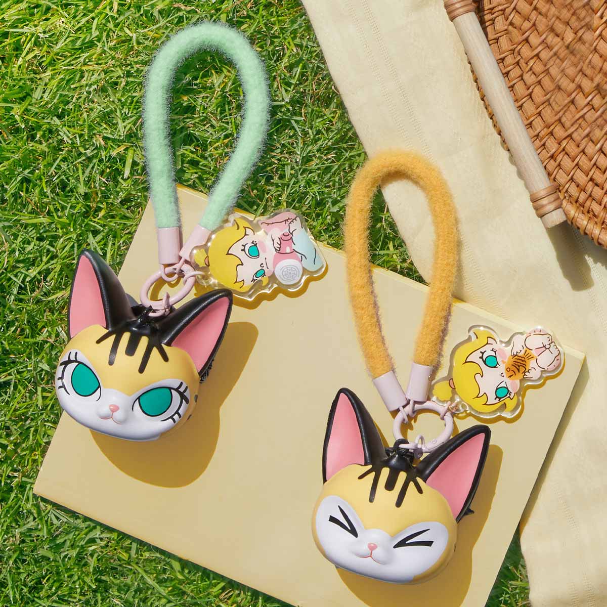 Móc Khóa Baby Molly & Baby Tabby Series-Squishy Charm POP MART 6931571099732