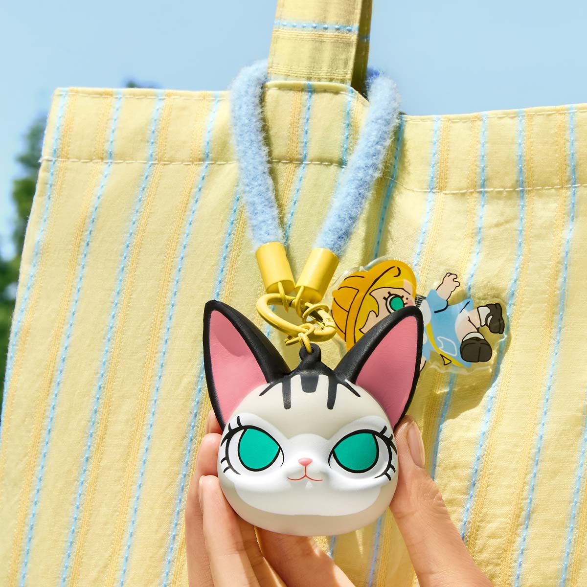 Móc Khóa Baby Molly & Baby Tabby Series-Squishy Charm POP MART 6931571099732