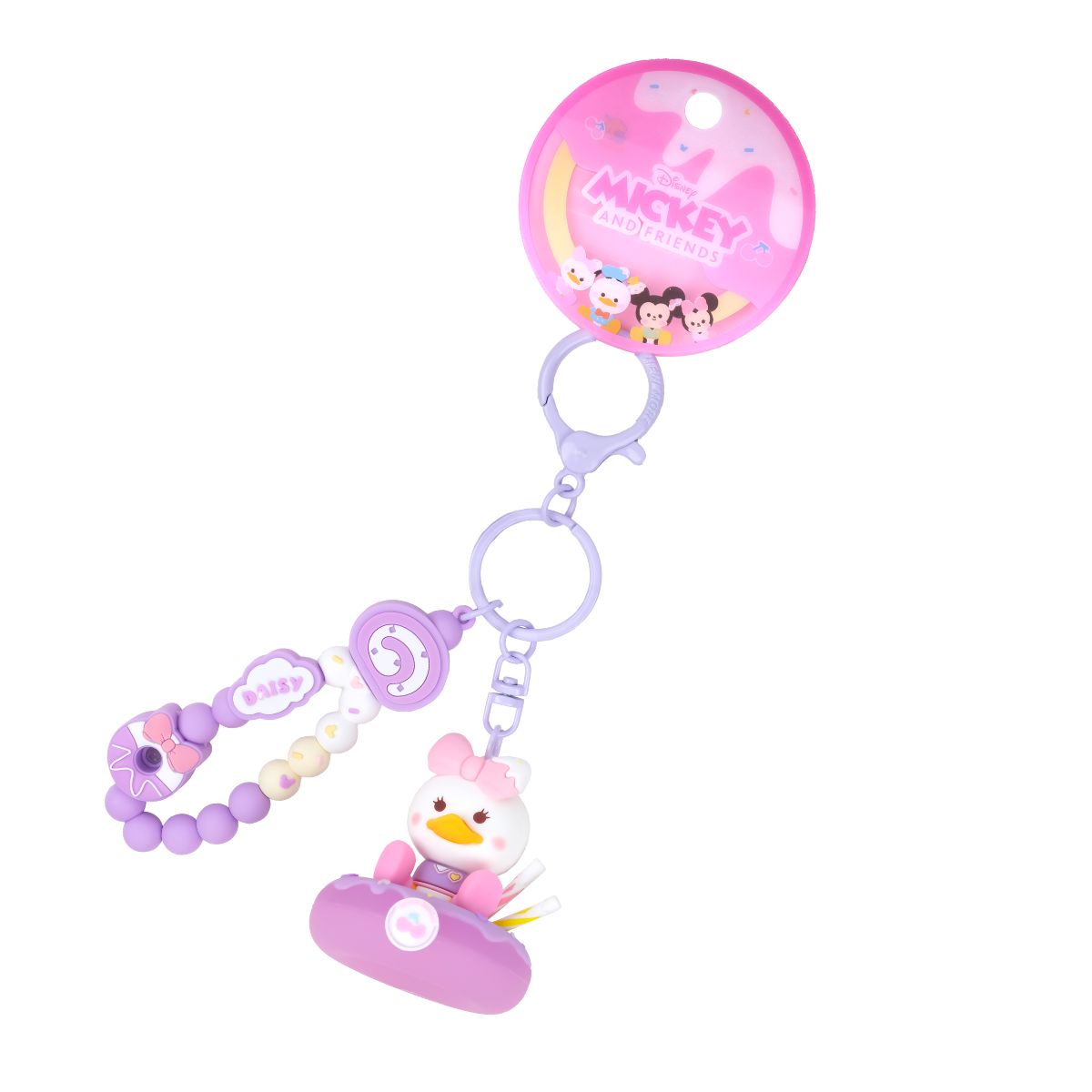 Móc Khóa Bánh Donut Disney Và Những Người Bạn_Vịt Daisy OTHER GIRL BRANDS STC119034/Daisy