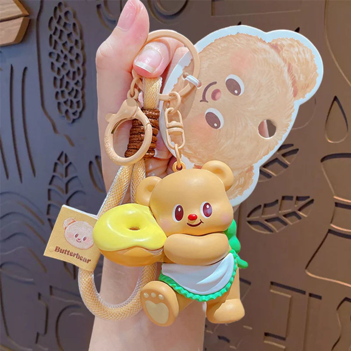 Móc Khóa Butter Bear Donut OTHER GIRL BRANDS YZ0675-01