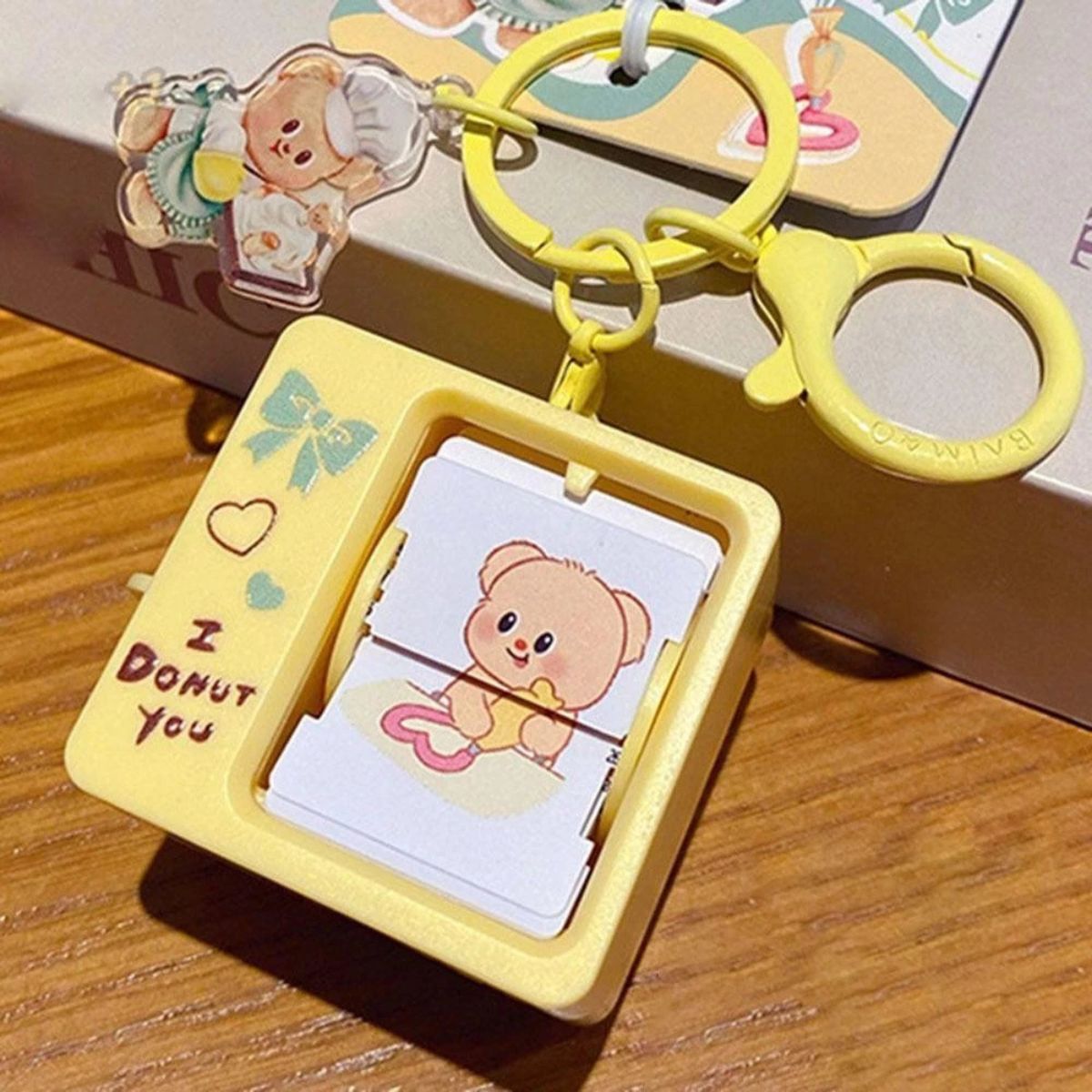 Móc Khóa Butter Bear & Hộp Kỷ Niệm OTHER GIRL BRANDS YZ0719-01