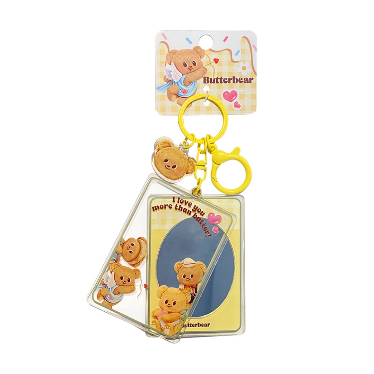 Móc Khóa Butter Bear Kèm Gương OTHER GIRL BRANDS YZ0697-01