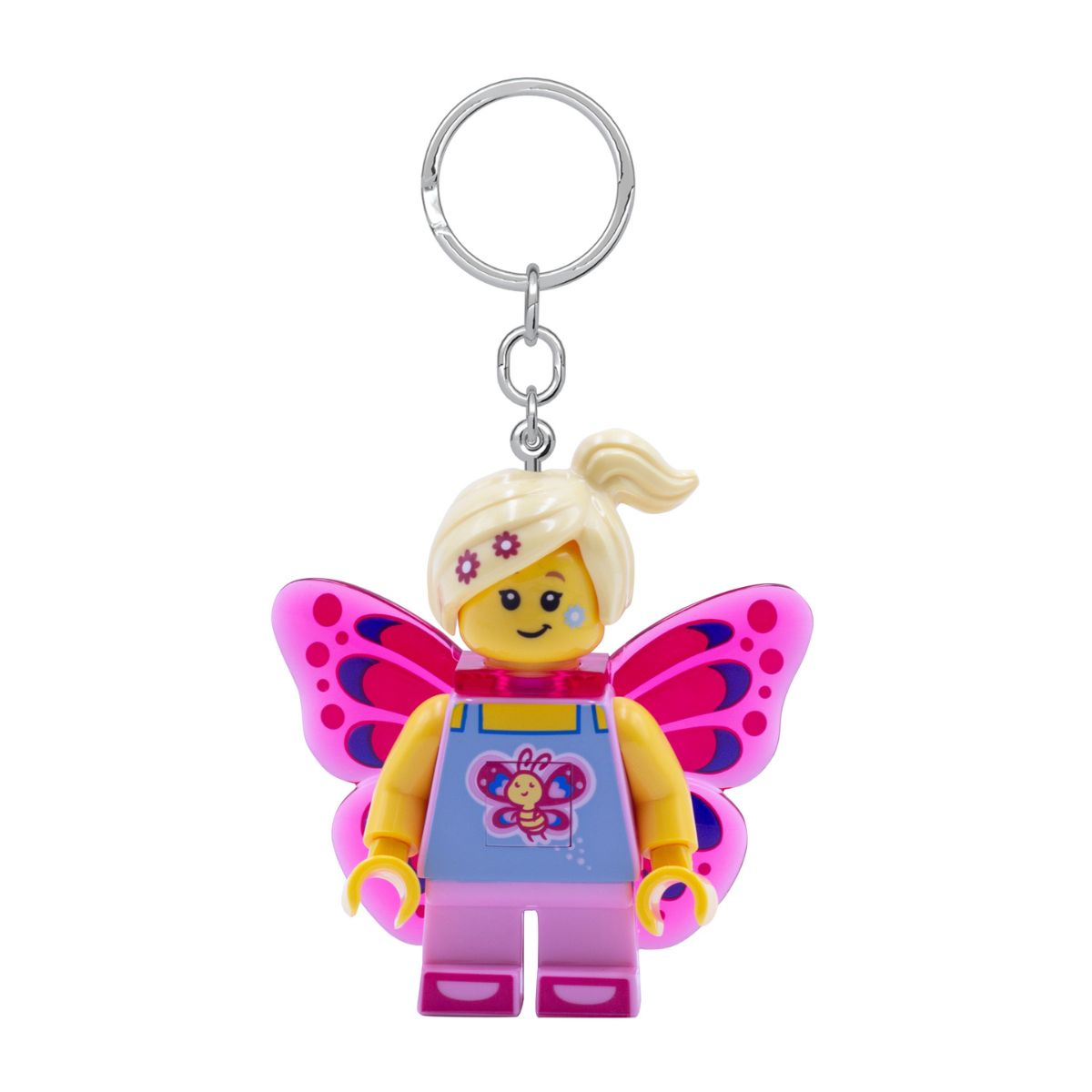 Móc Khóa Có Đèn LEGO® Minifigures™ - Butterfly Girl LEGO LICENSED KE171H
