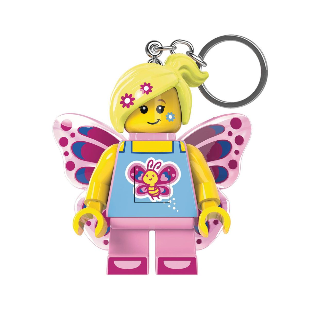 Móc Khóa Có Đèn LEGO® Minifigures™ - Butterfly Girl LEGO LICENSED KE171H