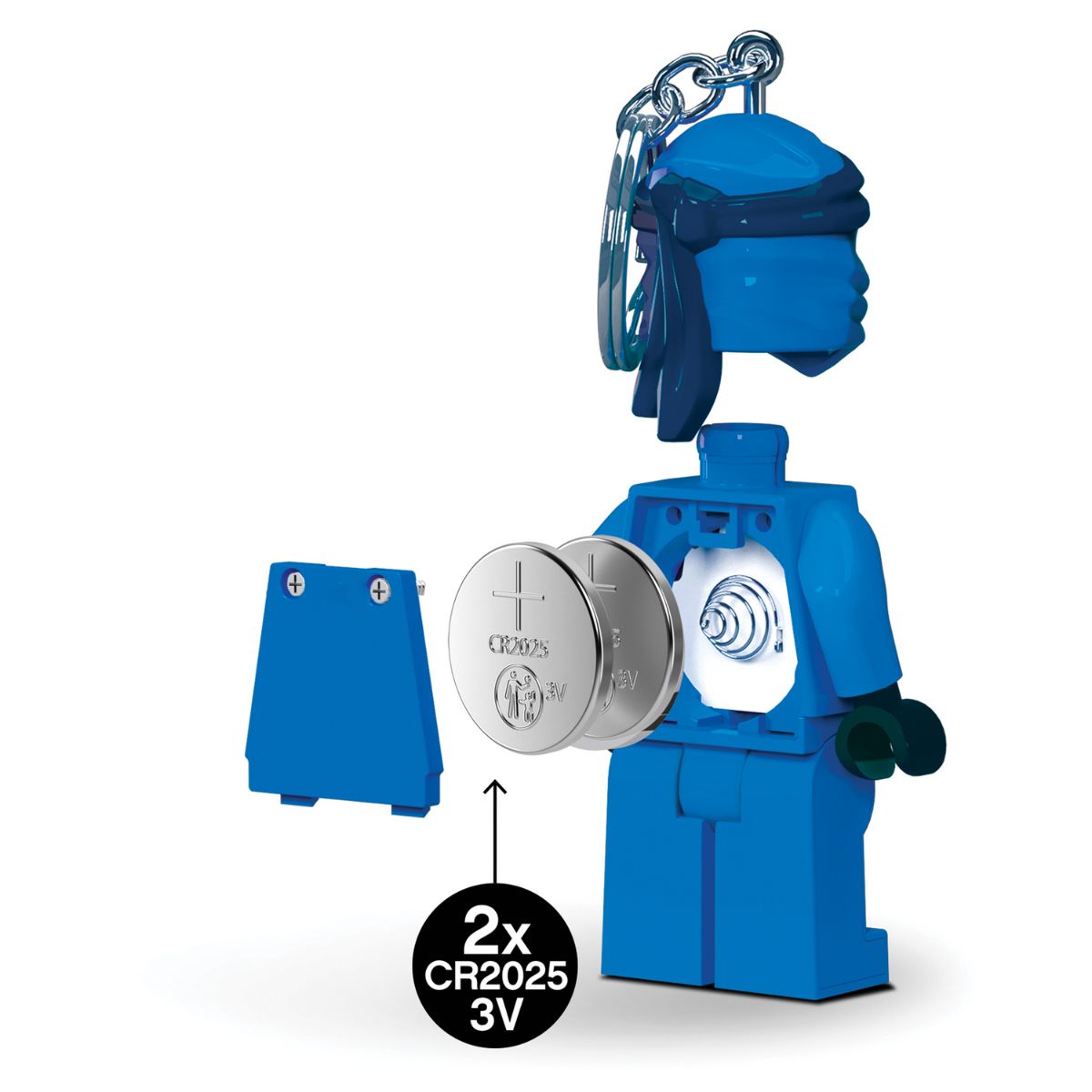 Móc Khóa Có Đèn LEGO® Ninjago™ - Jay LEGO LICENSED KE148H