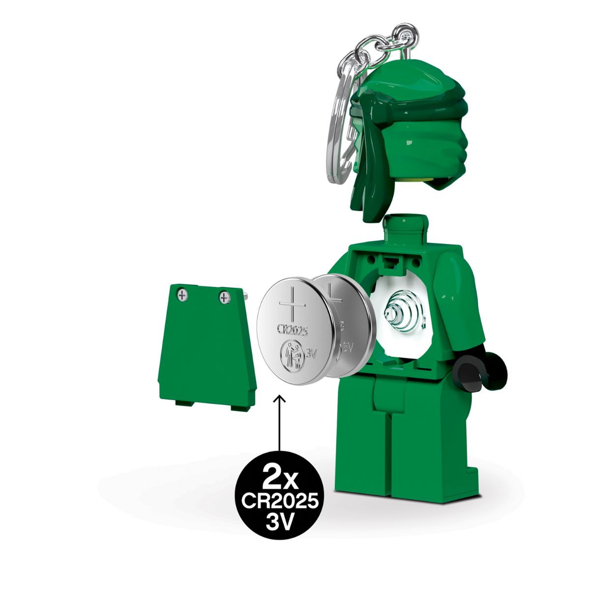 Móc Khóa Có Đèn LEGO® Ninjago™ - Lloyd LEGO LICENSED KE150H