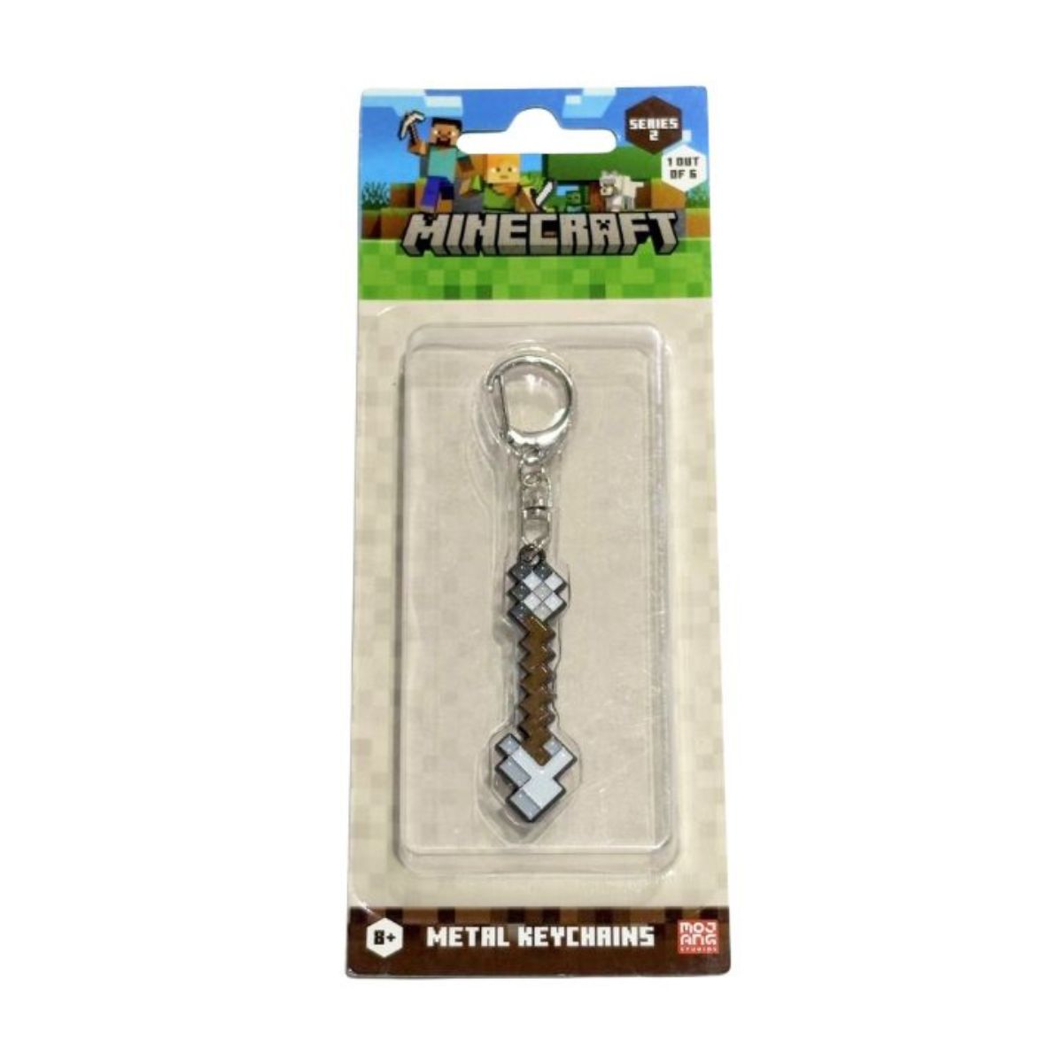 Móc Khóa Minecraft Bằng Kim Loại Series 2 Mẫu 1 MINECRAFT PMI ARW/MC6210