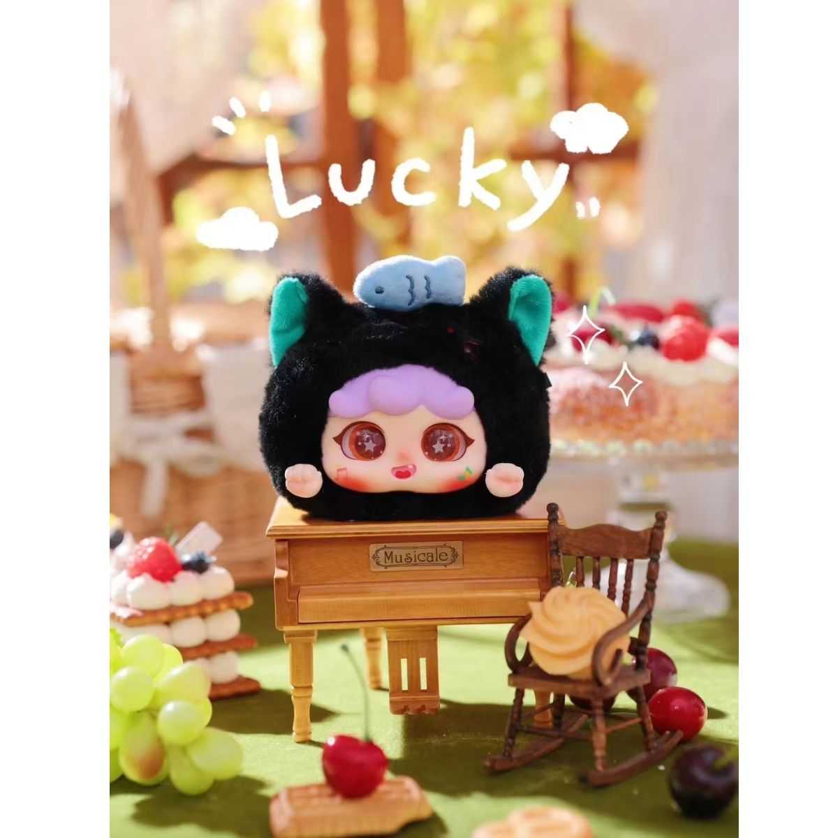 Móc Khoá Nhồi Bông Migo Zipper PLUSH TOY QZ228-1