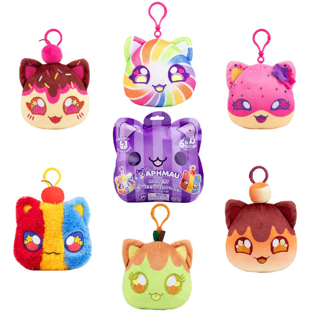 Đồ Chơi Móc Khóa Nhổi Bông S3 Carnival Treats APHMAU 6700S3