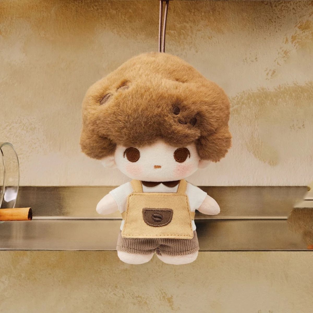 Đồ Chơi Móc Khóa Pop Bean Coffee Factory Series-Plush Pendant POP MART IP POP BEAN 6941313024571