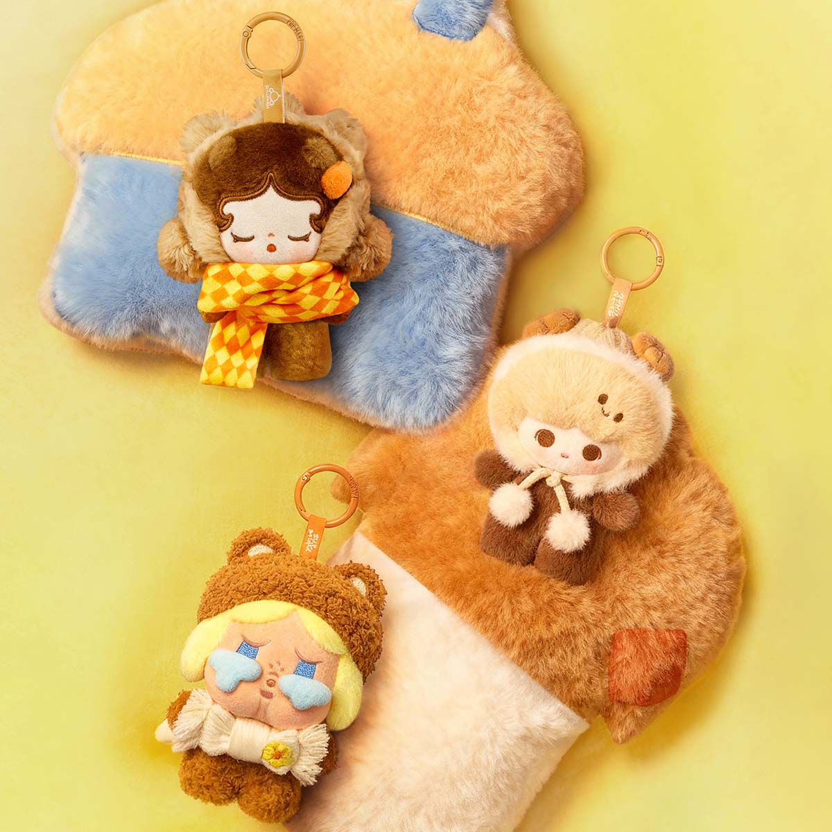 Móc Khóa Pop Bean Fluffy & Cozy Series POP MART 6941313052543