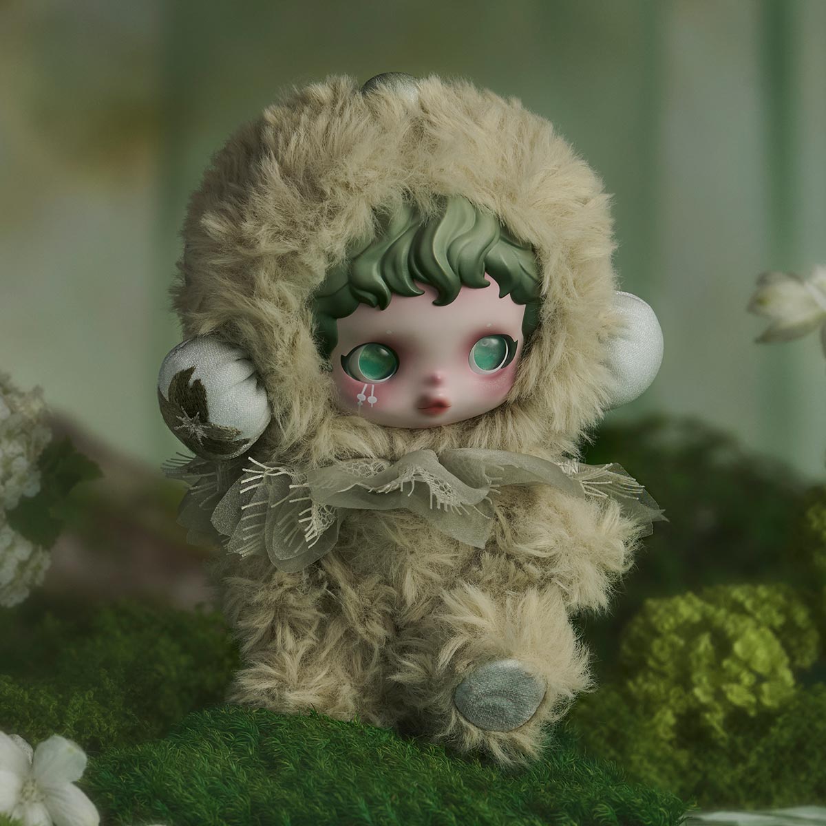 Móc Khóa Skullpanda L’impressionnisme Series Plush Doll POP MART 6931571087388