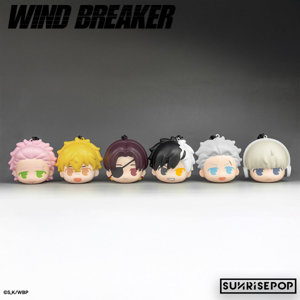 Đồ Chơi Móc Khóa Squishy Dẻo Wind Breaker SUNRISEPOP WBDB001
