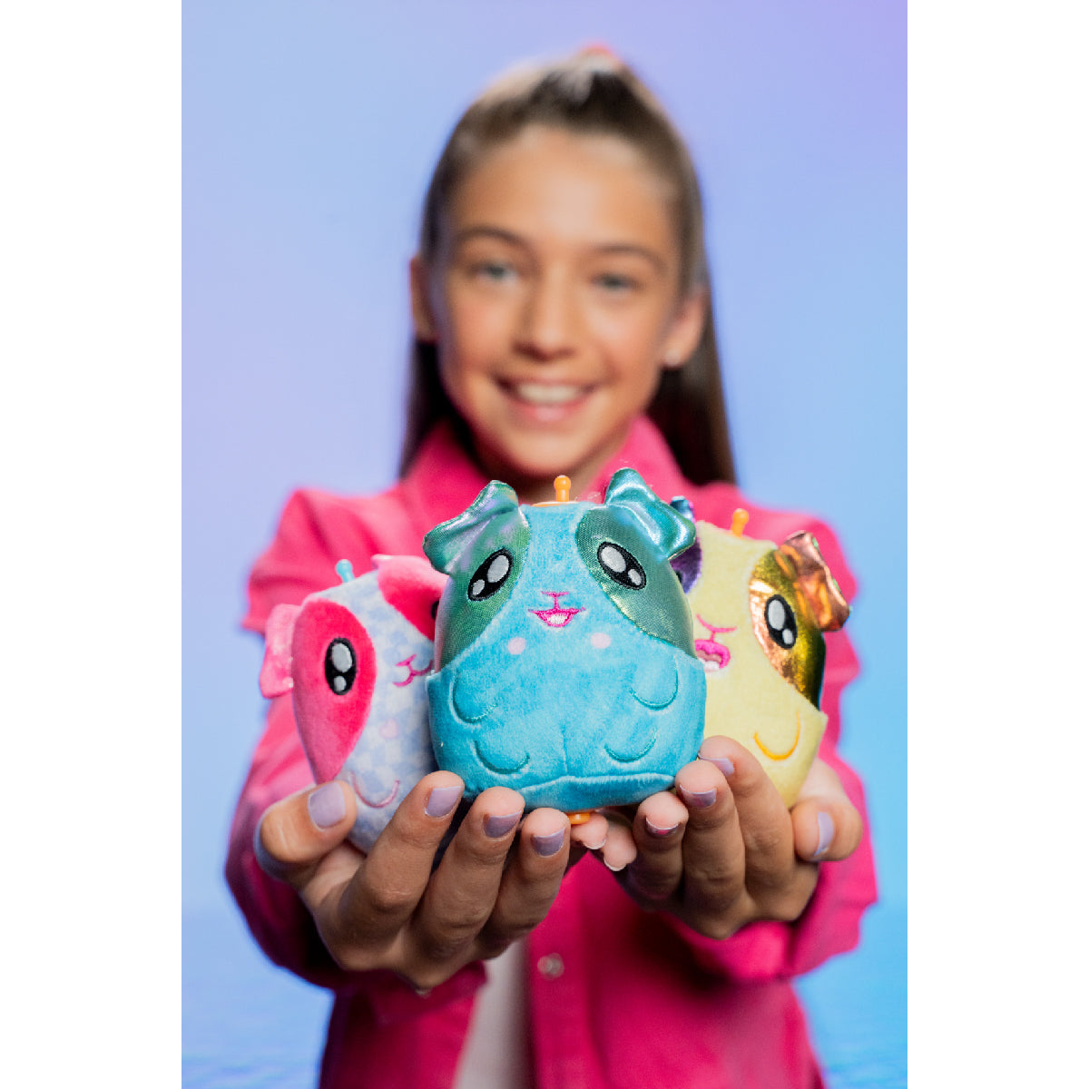 Móc Khóa Thú Bông Cutie Pops_Hộp 3 Thú Bông CUTIE POPS CUT003