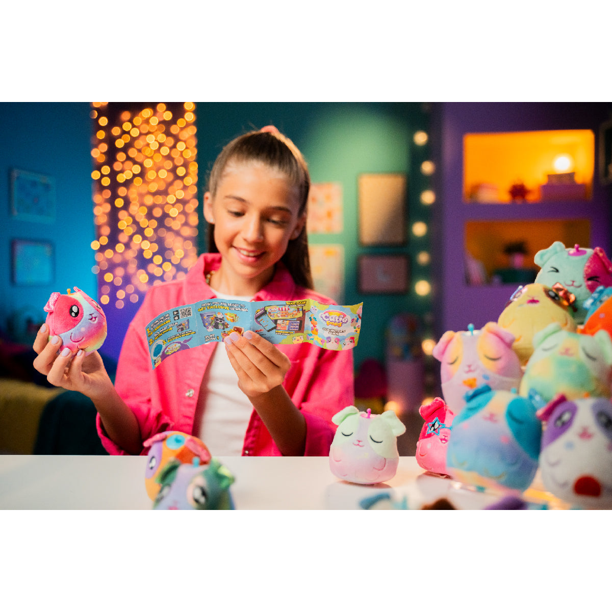 Móc Khóa Thú Bông Cutie Pops_Hộp 5 Thú Bông CUTIE POPS CUT006