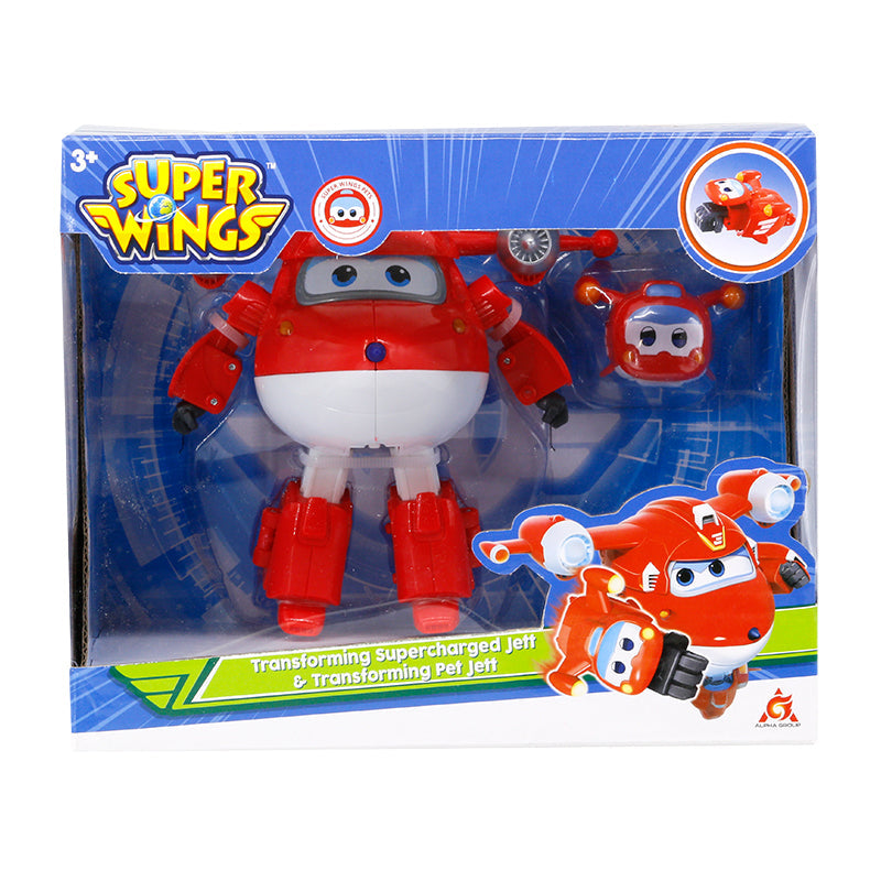 Robot Biến hình Cỡ lớn Jett Siêu Cấp kết hợp thú cưng Jett
  SUPERWINGS YW750941