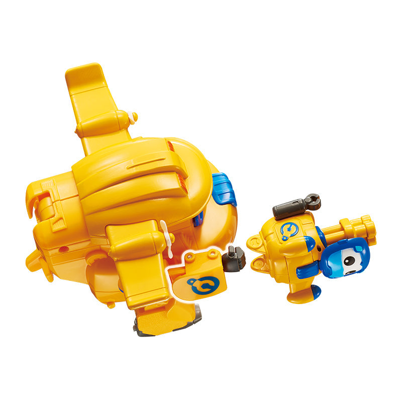 Robot Biến hình Cỡ lớn Donnie Xây dựng và thú cưng Donnie SUPERWINGS YW750942