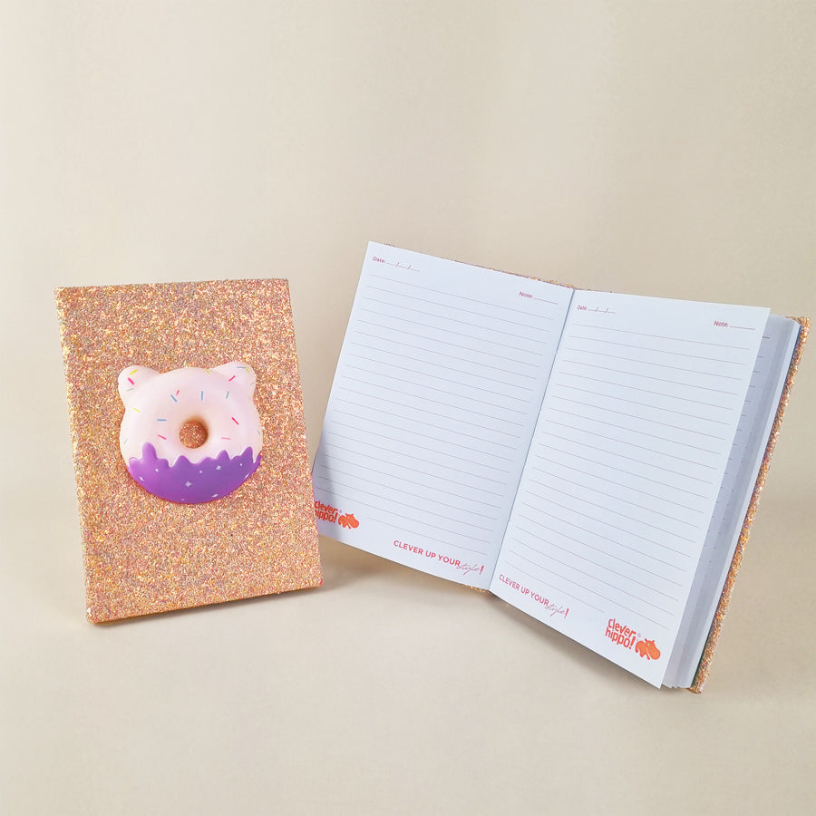 bo-do-dung-van-phong-pham-glittery-donut-hong-clever-hippo-nb1202-pink-04