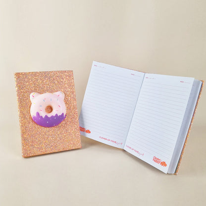 bo-do-dung-van-phong-pham-glittery-donut-hong-clever-hippo-nb1202-pink-04