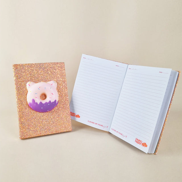 bo-do-dung-van-phong-pham-glittery-donut-hong-clever-hippo-nb1202-pink-04