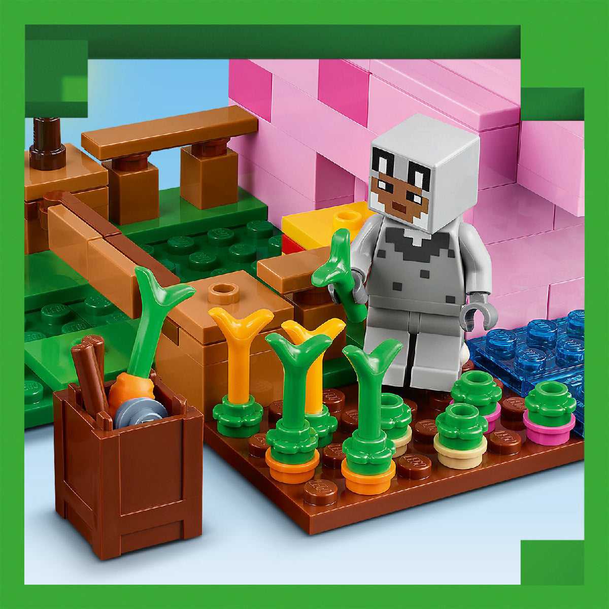 Đồ Chơi Lắp Ráp Ngôi Nhà Của Những Chú Heo Con LEGO MINECRAFT 21268