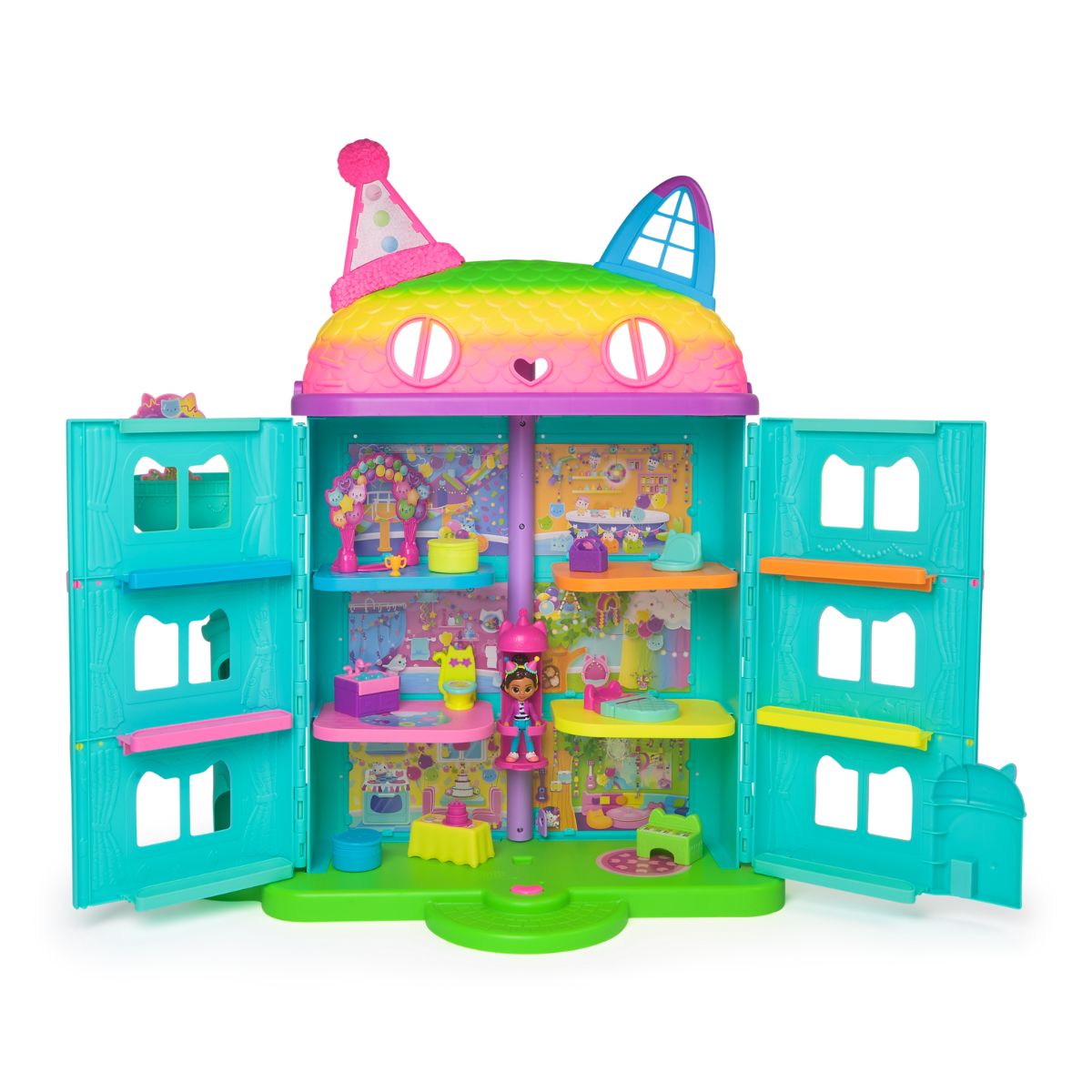 Đồ Chơi Ngôi Nhà Gabby Cầu Vồng Neon GABBY DOLLHOUSE 6070742