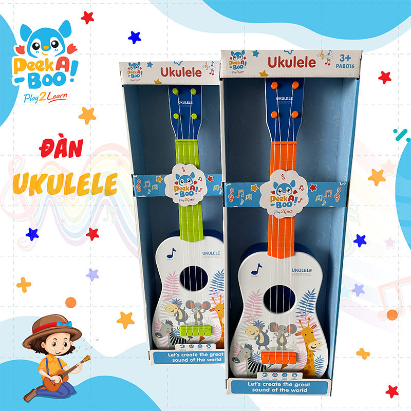 Đồ Chơi Đàn Ukulele PEEK A BOO PAB016