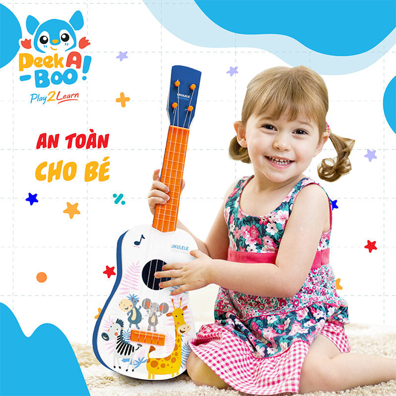 Đồ Chơi Đàn Ukulele PEEK A BOO PAB016