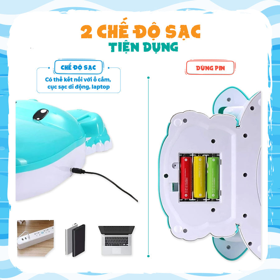 Đồ Chơi Câu Cá - Hà Mã Vui Học PEEK A BOO PAB026