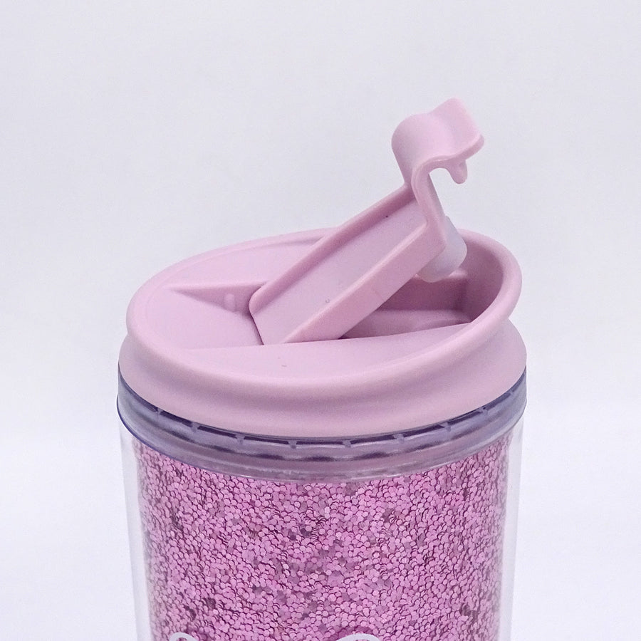 Ly Nhựa Sparkle Ice Cream Hồng CLEVER CUP PCUP02/PINK