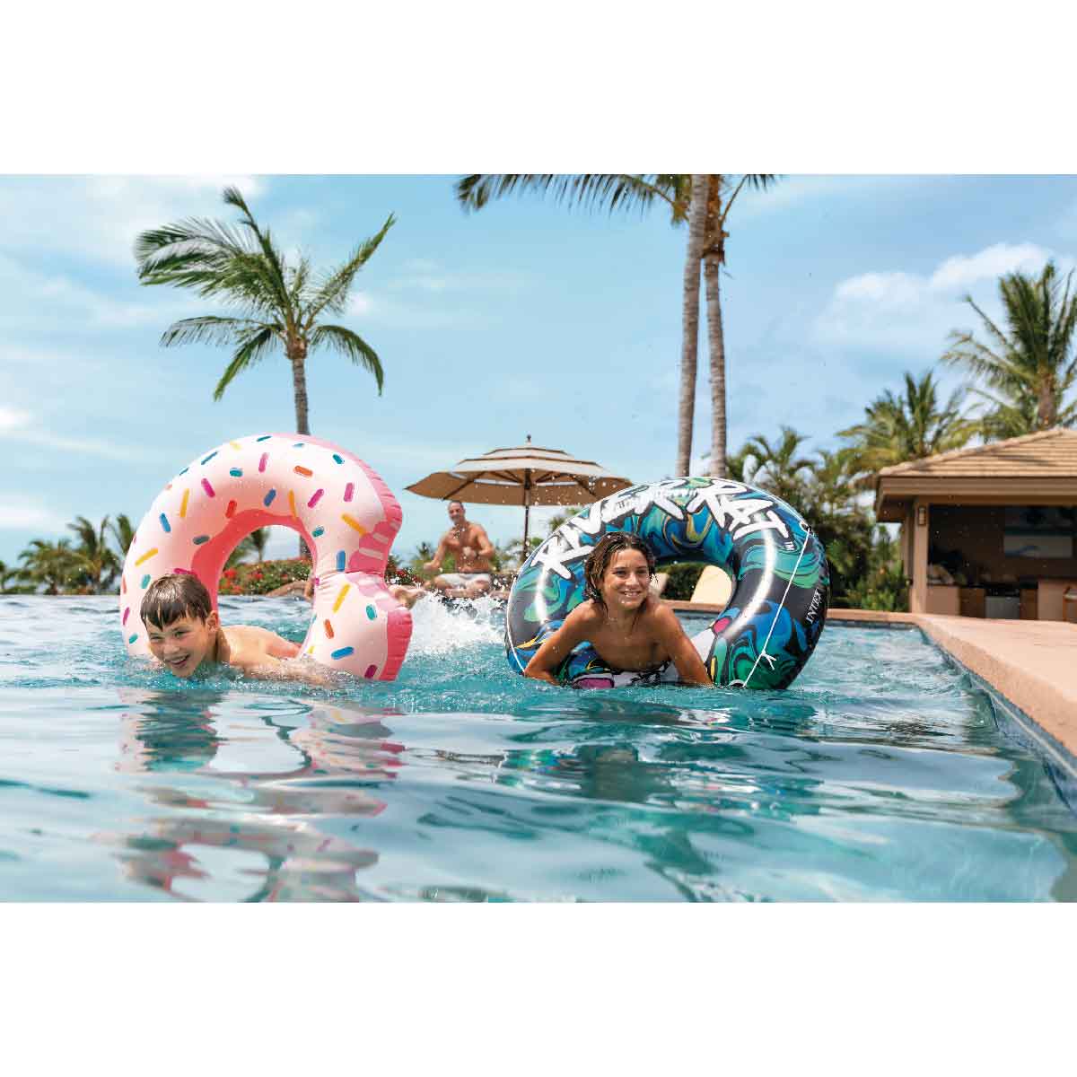 Phao Bơi Lớn Đường Kính 122cm INTEX 68209