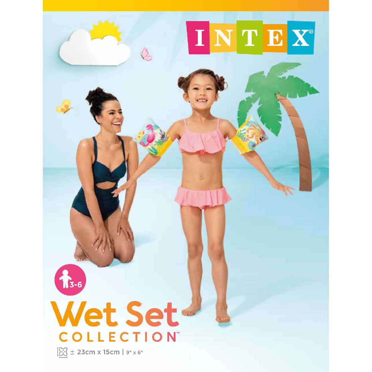 Phao Tay Phong Cách Nhiệt Đới INTEX 58652
