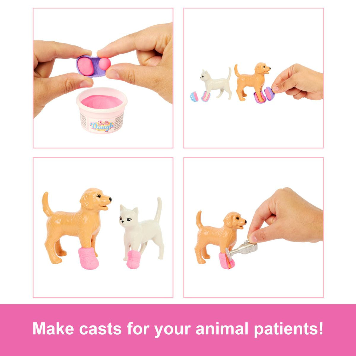 Đồ Chơi Phòng Khám Xinh Xắn Cho Pet Yêu BARBIE JFX93