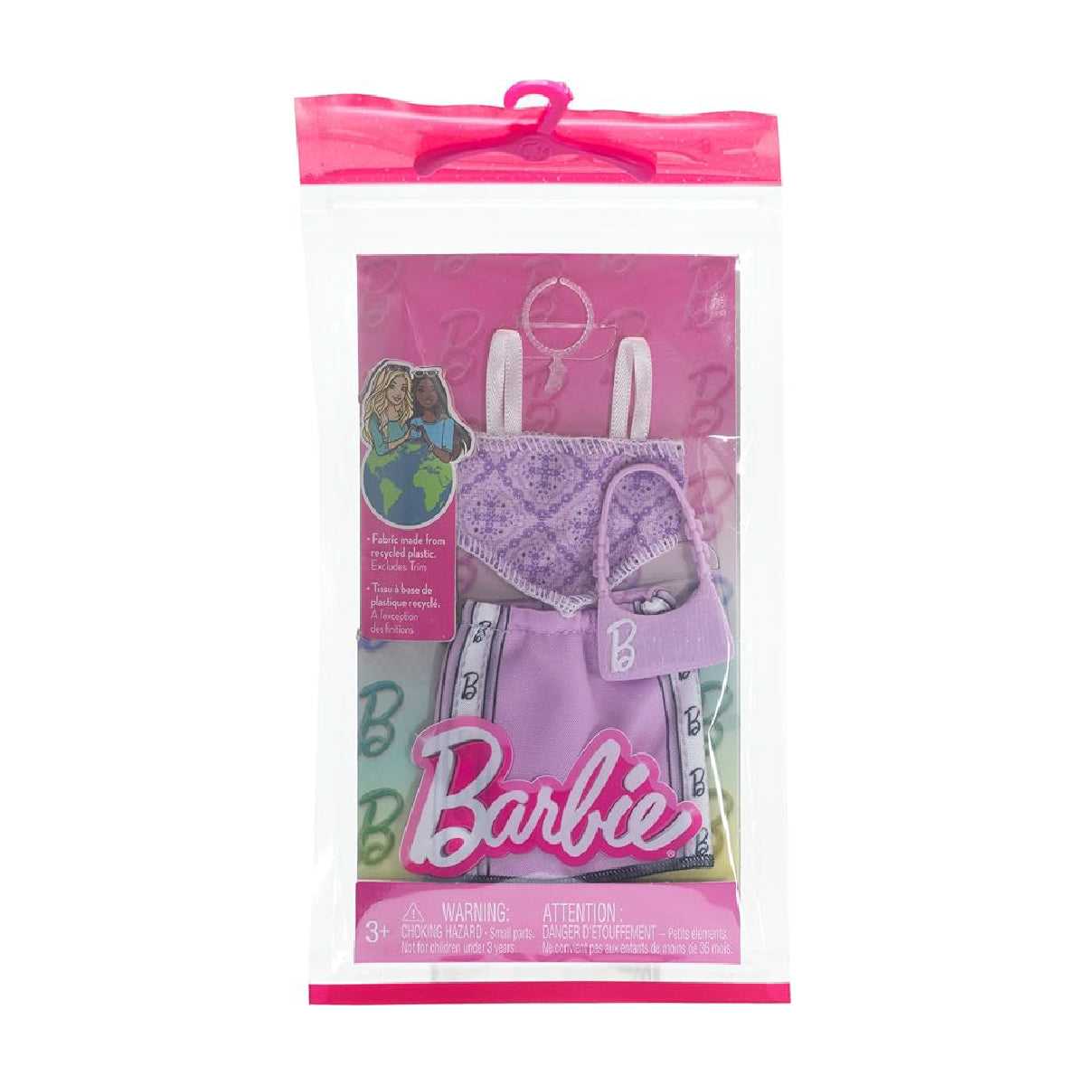 Phụ Kiện Búp Bê Thời Trang Của Barbie - Sắc Tím Trendy BARBIE GWC27