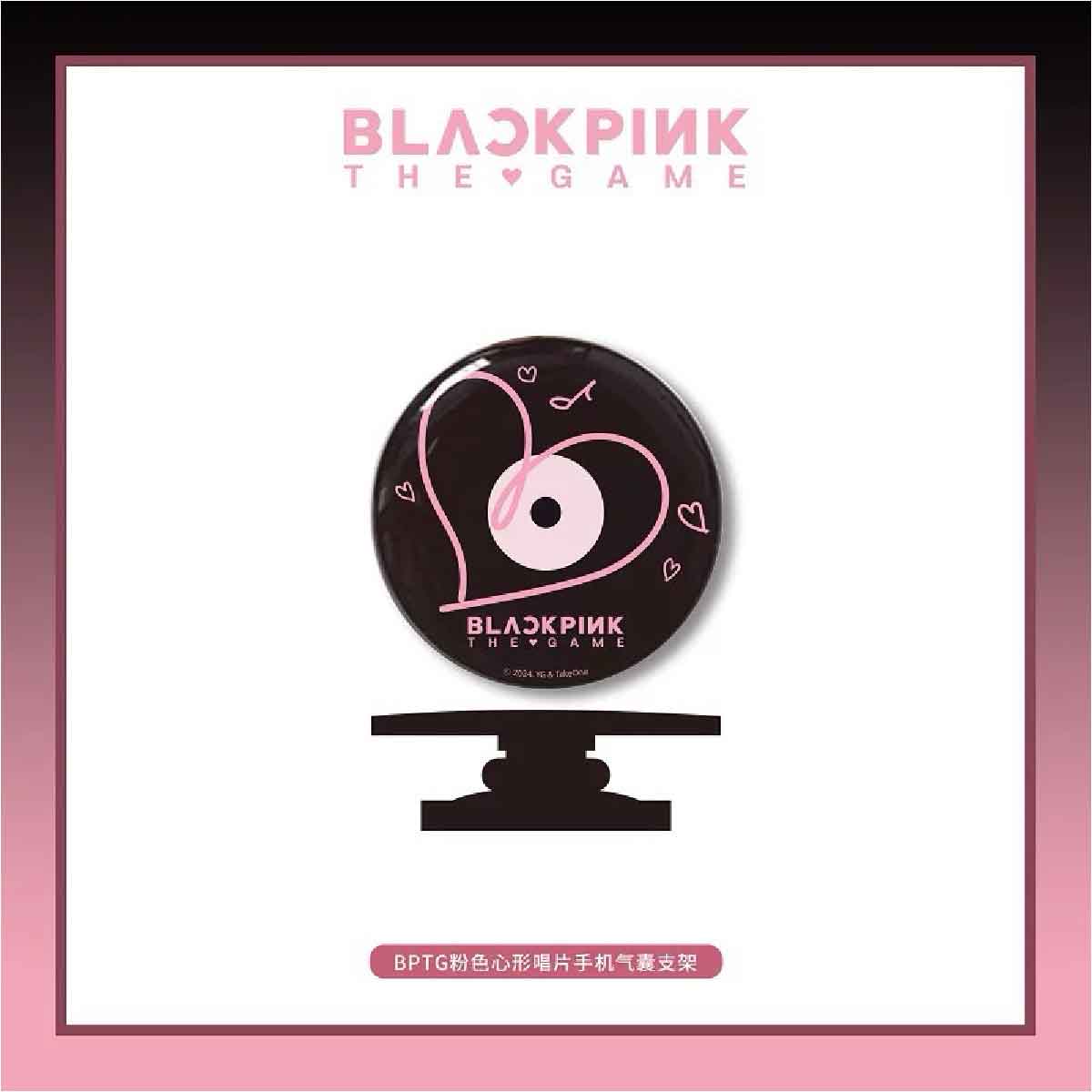 Phụ Kiện Điện Thoại BPTG - Giá Đỡ Tròn Đen BLACKPINK THE GAME BPTG-2406071