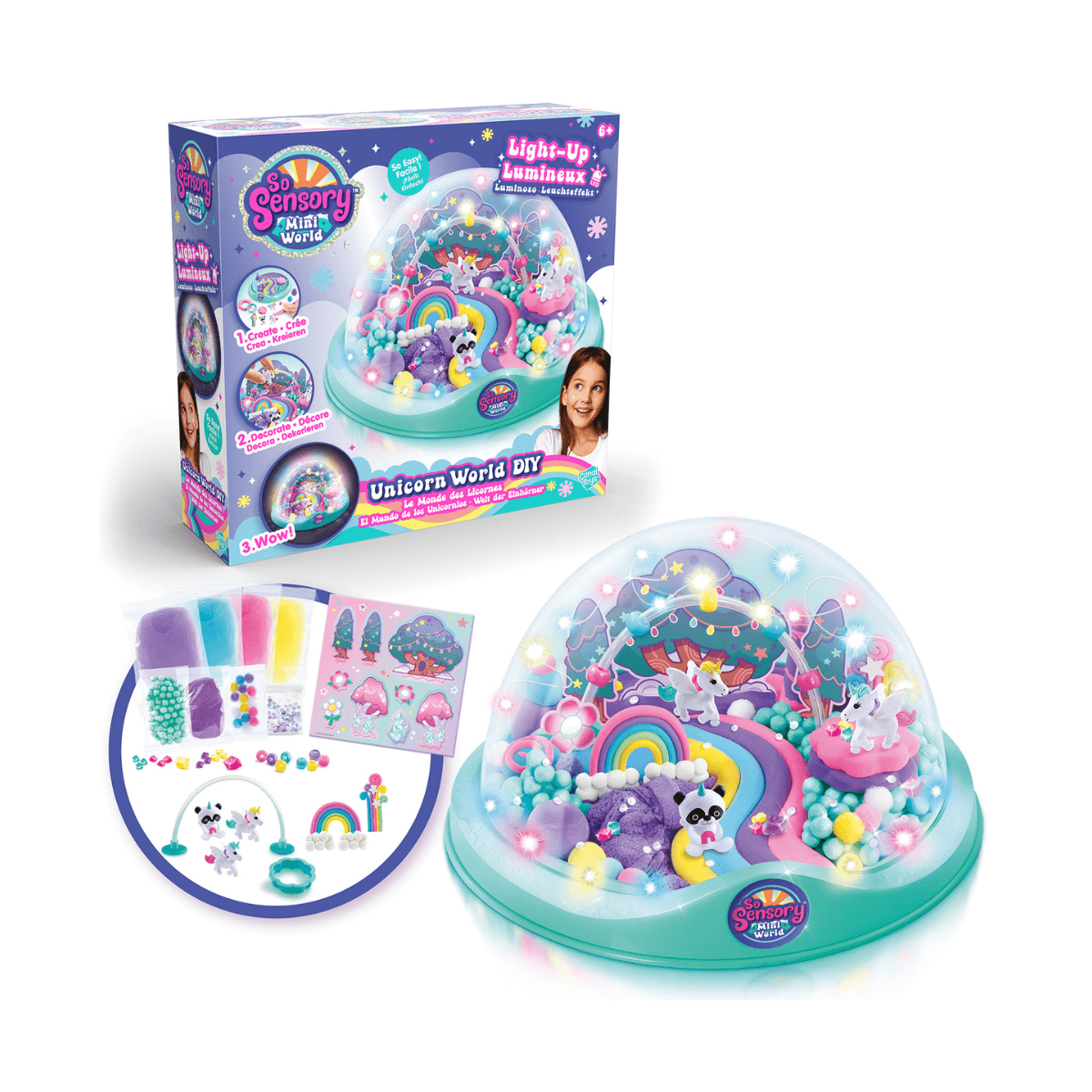 Playset Sáng Tạo Vương Quốc Kỳ Lân STYLE4EVER SEN002