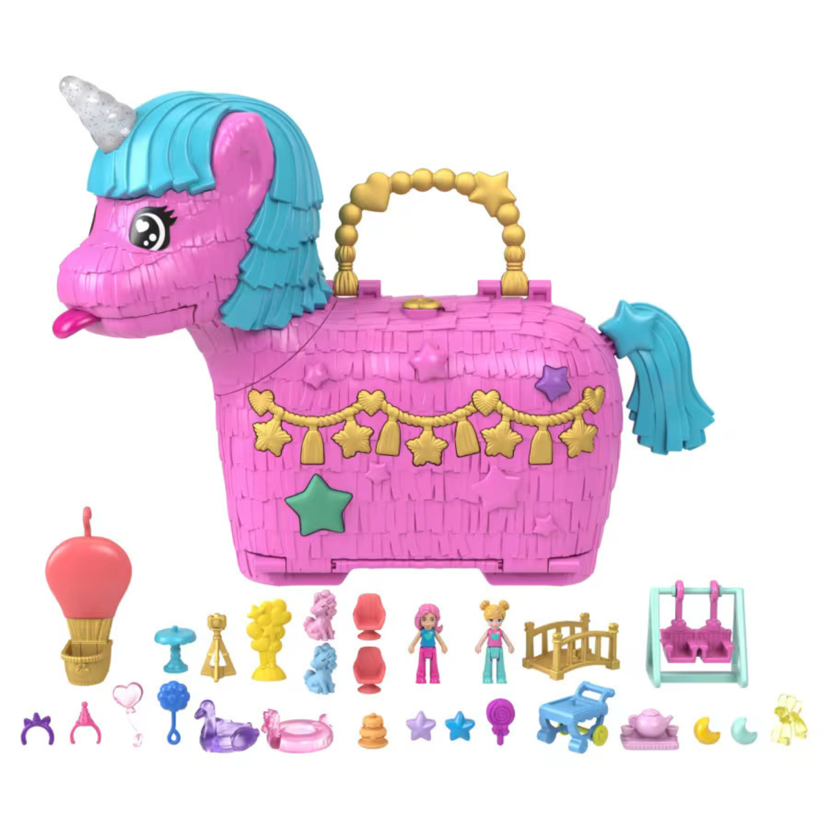 Polly Pocket Và Bữa Tiệc Kỳ Lân Phiên Bản 35 Năm POLLY POCKET HWP07