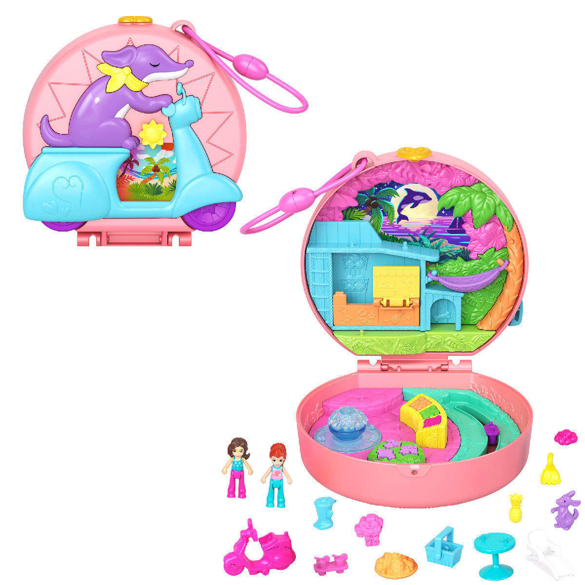 Những Người Bạn Cún Con Phiêu Lưu Cùng Xe Máy Polly Pocket FRY35