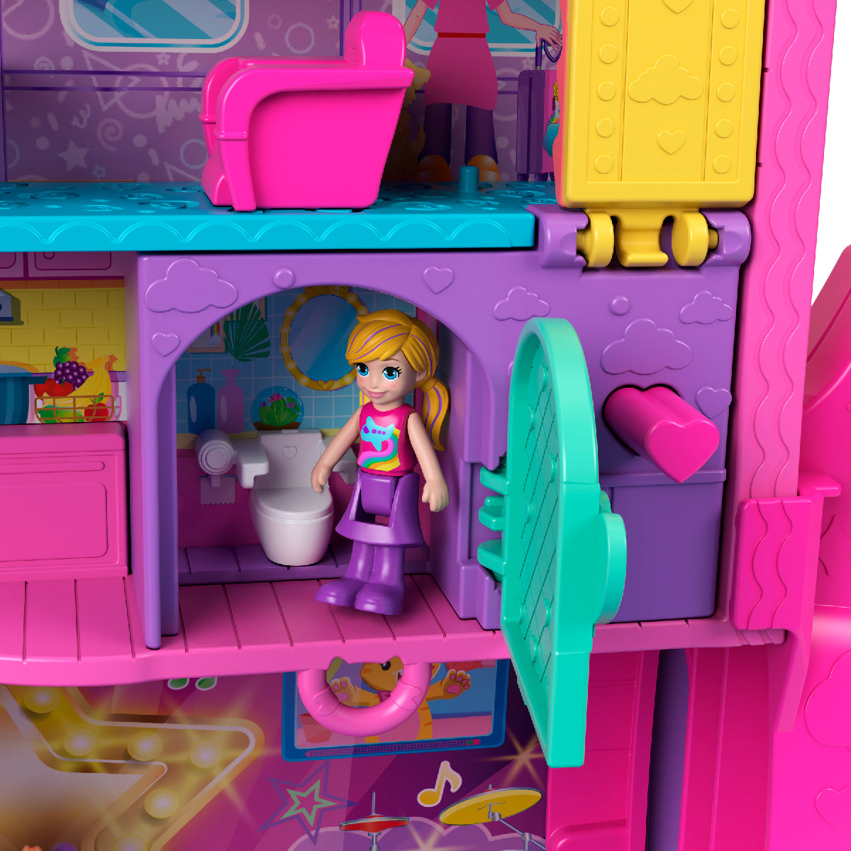 Polly Pocket Và Máy Bay Kitty HWP19