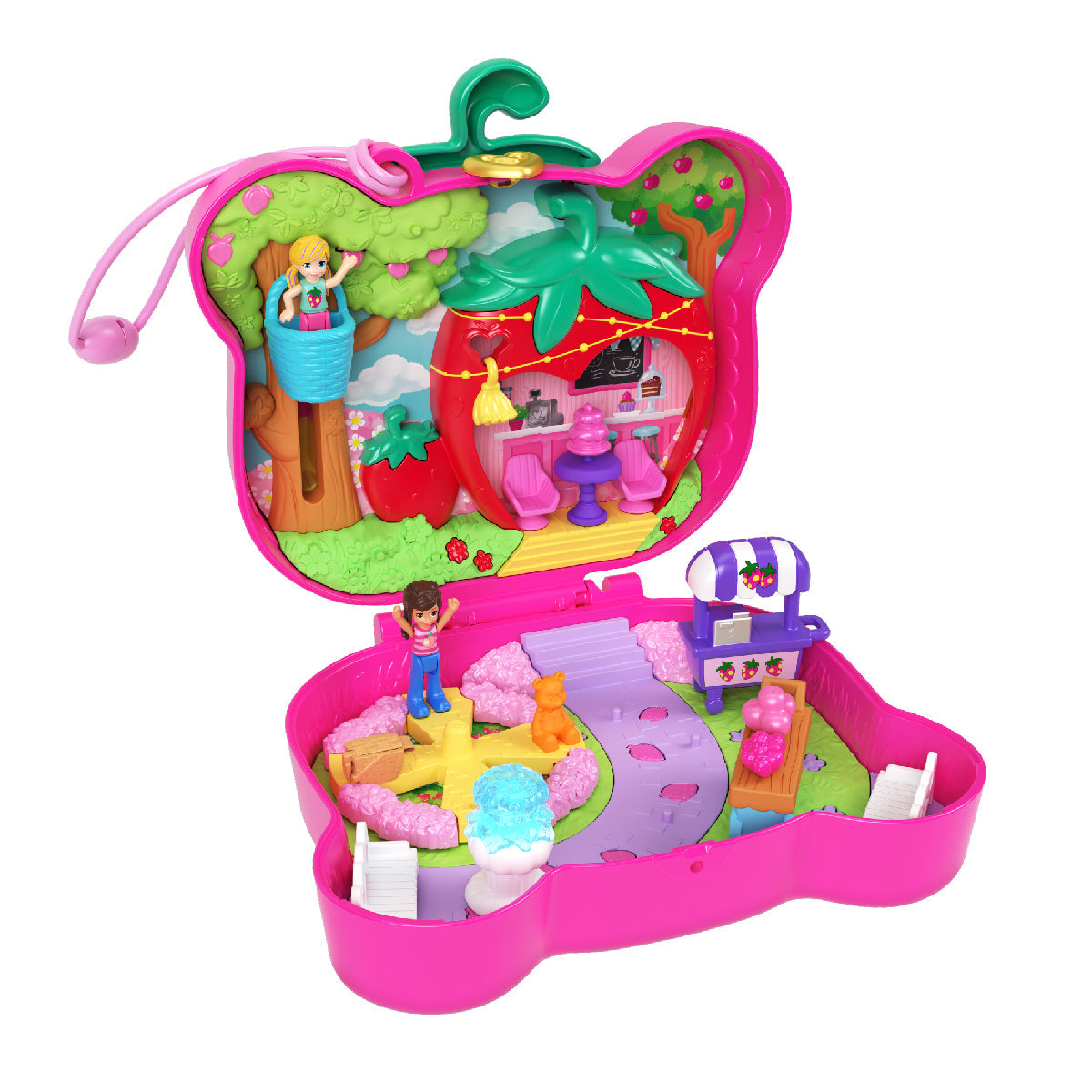 Những Người Bạn Gấu Dâu Hồng Hào Polly Pocket FRY35