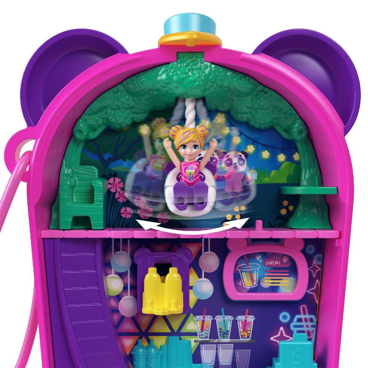 Những Người Bạn Ly Trà Sữa Gấu Trúc Polly Pocket FRY35