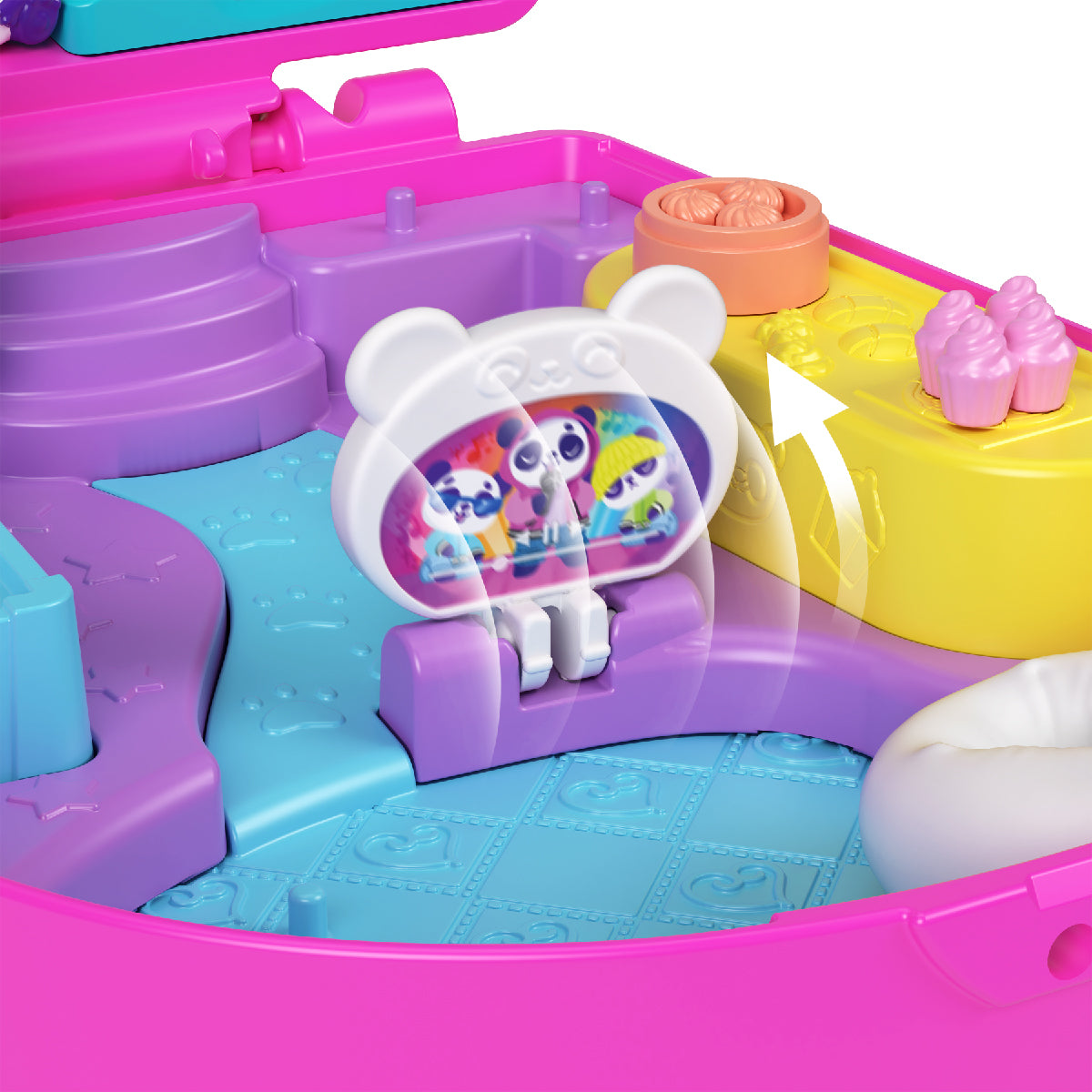 Những Người Bạn Ly Trà Sữa Gấu Trúc Polly Pocket FRY35