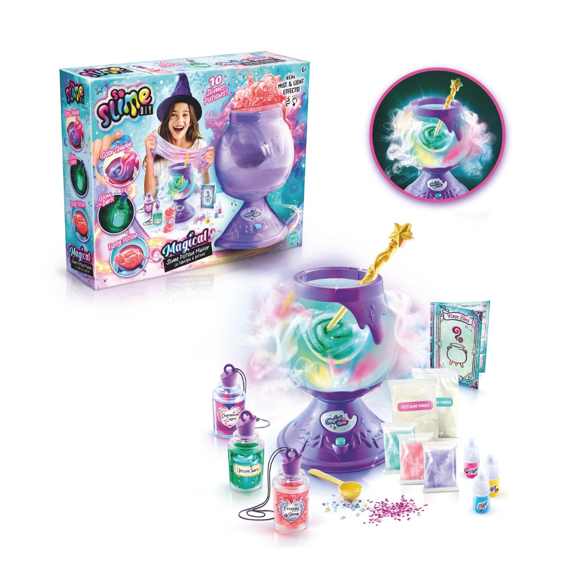 Đồ Chơi Quả Cầu Phép Thuật Pha Chế Slime STYLE4EVER SSC371